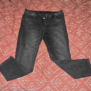 AE high rise girlfriend jeans